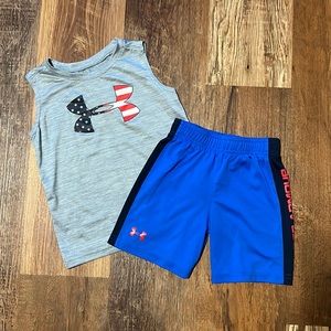 Boys Under Armour Short & Tank Set